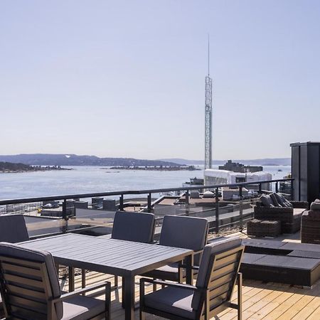 Tjuvholmen / Aker Brygge - Most Expensive Area In Oslo! Lägenhet Exteriör bild