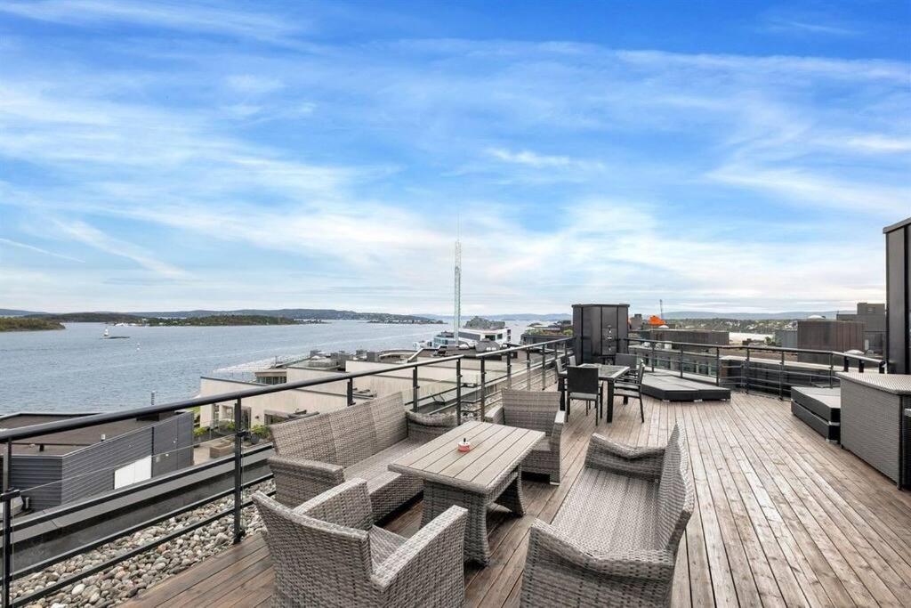 Tjuvholmen / Aker Brygge - Most Expensive Area In Oslo! Lägenhet Exteriör bild